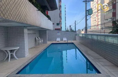 Apartamento com 2 dormitórios à venda, 110 m² por r$ 599.999,00 - vila guilhermina - praia grande/sp