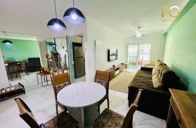 Apartamento com 2 dormitórios à venda, 84 m² por r$ 650.000,00 - boqueirão - praia grande/sp