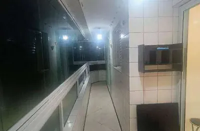 Apartamento com 2 dormitórios à venda, 69 m² por r$ 545.000 - caiçara - praia grande/sp