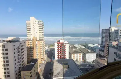 Apartamento com 3 dormitórios à venda, 160 m² por r$ 1.300.000,00 - tupi - praia grande/sp