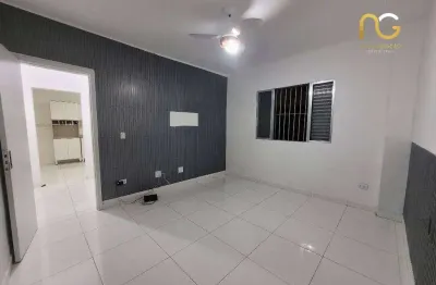 Kitnet com 1 dormitório à venda, 34 m² por r$ 200.000,00 - tupi - praia grande/sp