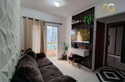 Apartamento com 2 dormitórios à venda, 70 m² por r$ 390.000,00 - tupi - praia grande/sp