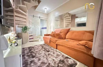 Casa à venda, 92 m² por r$ 350.000,00 - tude bastos - praia grande/sp