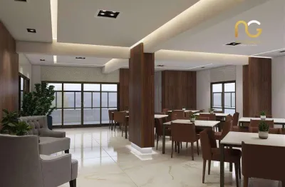 Apartamento com 3 dormitórios à venda, 121 m² por r$ 830.000,00 - vila guilhermina - praia grande/sp