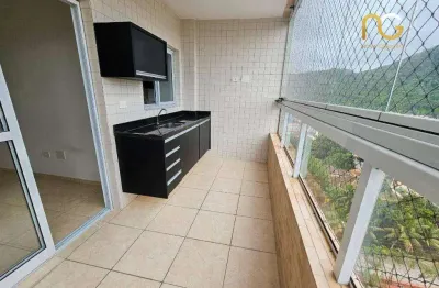 Apartamento com 2 dormitórios à venda, 59 m² por r$ 520.000,00 - canto do forte - praia grande/sp