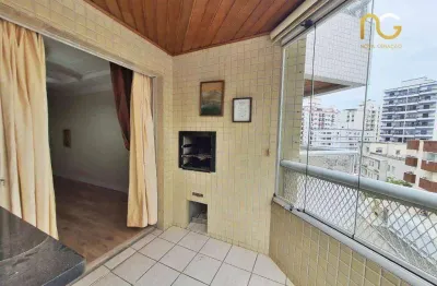 Apartamento com 2 dormitórios à venda, 78 m² por r$ 470.000,00 - vila guilhermina - praia grande/sp
