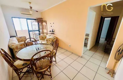 Apartamento com 1 dormitório à venda, 55 m² por r$ 300.000,00 - aviação - praia grande/sp