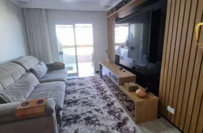 Apartamento com 3 dormitórios à venda, 160 m² por r$ 1.300.000,00 - tupi - praia grande/sp
