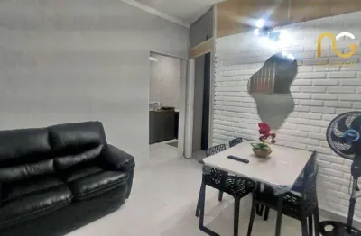 Kitnet com 1 dormitório à venda, 35 m² por r$ 230.000,00 - vila guilhermina - praia grande/sp