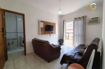 Apartamento 1 dormitório mobiliado  tupi 80metros da praia r$ 320.000,00