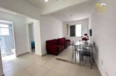 Apartamento com 1 dormitório à venda, 50 m² por r$ 265.000,00 - canto do forte - praia grande/sp