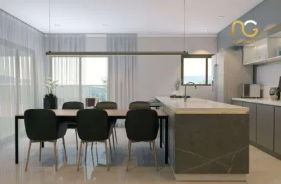 Apartamento com 3 dormitórios à venda, 105 m² por r$ 849.000,00 - canto do forte - praia grande/sp