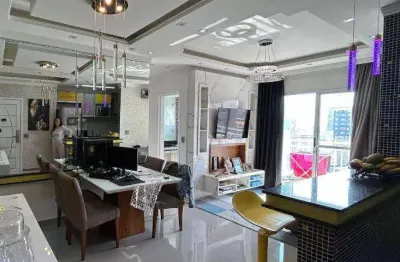 Apartamento com 2 dormitórios à venda, 72 m² por r$ 490.000,00 - vila assunção - praia grande/sp