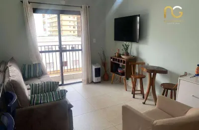 Apartamento com 2 dormitórios à venda, 75 m² por r$ 450.000,00 - aviação - praia grande/sp