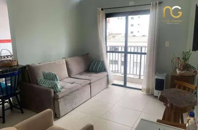 Apartamento com 2 dormitórios à venda, 75 m² por r$ 450.000,00 - aviação - praia grande/sp