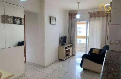 Apartamento com 1 dormitório à venda, 50 m² por r$ 299.900,00 - aviação - praia grande/sp
