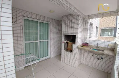 Apartamento com 1 dormitório à venda, 61 m² por r$ 450.000,00 - tupi - praia grande/sp