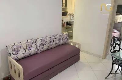 Apartamento com 1 dormitório à venda, 40 m² por r$ 280.000,00 - vila guilhermina - praia grande/sp