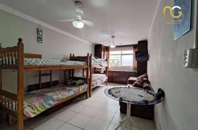 Kitnet com 1 dormitório à venda, 30 m² por r$ 170.000,00 - aviação - praia grande/sp