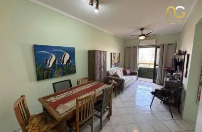 Apartamento com 1 dormitório à venda, 55 m² por r$ 320.000,00 - tupi - praia grande/sp