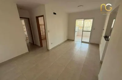 Apartamento com 2 dormitórios à venda, 71 m² por r$ 410.000,00 - vila guilhermina - praia grande/sp