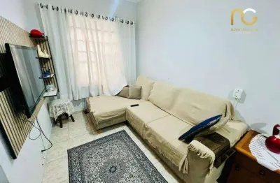 Apartamento com 1 dormitório à venda, 55 m² por r$ 280.000,00 - canto do forte - praia grande/sp
