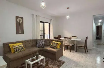 Apartamento com 1 dormitório à venda, 53 m² por r$ 270.000,00 - vila guilhermina - praia grande/sp