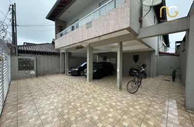 Casa assobradada em condominio 02 dormitorios com quintal - pq.das americas/praia grande-sp
