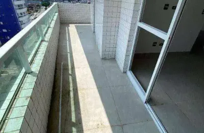 Apartamento com 1 dormitório à venda, 45 m² por r$ 295.000,00 - aviação - praia grande/sp
