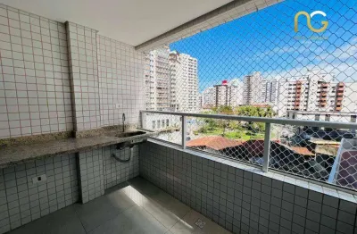 Apartamento com 1 dormitório à venda, 52 m² por r$ 395.000,00 - aviação - praia grande/sp