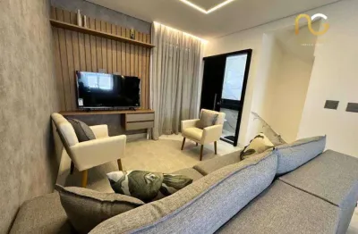 Casa com 3 dormitórios à venda, 122 m² por r$ 750.000,00 - vila guilhermina - praia grande/sp