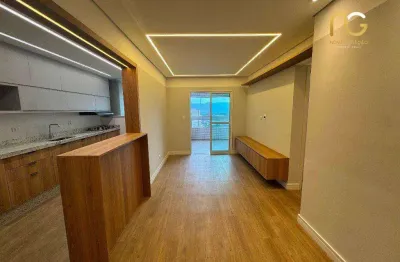 Apartamento com 1 dormitório à venda, 62 m² por r$ 450.000,00 - tupi - praia grande/sp