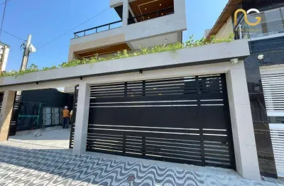 Casa com 2 dormitórios à venda, 43 m² por r$ 350.000,00 - vila guilhermina - praia grande/sp