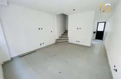 Casa com 4 dormitórios à venda, 100 m² por r$ 490.000,00 - vila guilhermina - praia grande/sp