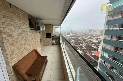 Apartamento com 1 dormitório à venda, 60 m² por r$ 370.000,00 - ocian - praia grande/sp