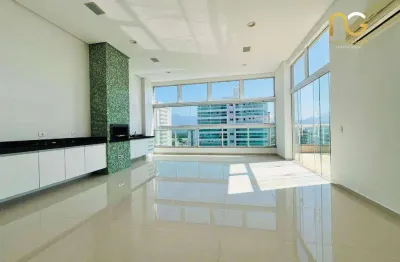 Cobertura com 5 dormitórios à venda, 500 m² por r$ 3.300.000,00 - vilamar - praia grande/sp