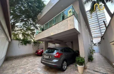 Sobrado com 2 dormitórios à venda, 50 m² por r$ 295.000,00 - aviação - praia grande/sp