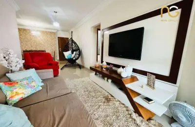 Apartamento com 2 dormitórios à venda, 90 m² por r$ 799.000,00 - vilamar - praia grande/sp