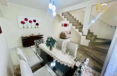 Sobrado com 3 dormitórios à venda, 120 m² por r$ 980.000,00 - boqueirão - praia grande/sp