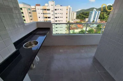 Apartamento com 2 dormitórios à venda, 75 m² por r$ 450.000,00 - centro - mongaguá/sp