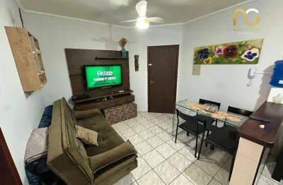 Kitnet com 1 dormitório à venda, 28 m² por r$ 149.000,00 - solemar - praia grande/sp