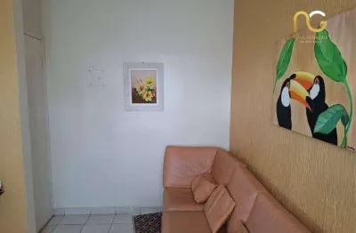 Kitnet com 1 dormitório à venda, 33 m² por r$ 215.000,00 - jardim imperador - praia grande/sp