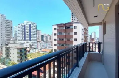 Apartamento com 2 dormitórios à venda, 73 m² por r$ 499.000,00 - aviação - praia grande/sp