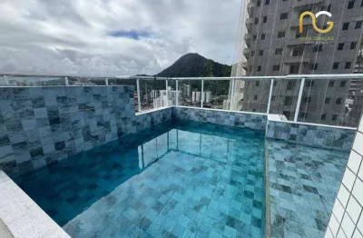 Cobertura com 4 dormitórios à venda, 633 m² por r$ 5.980.000,00 - canto do forte - praia grande/sp