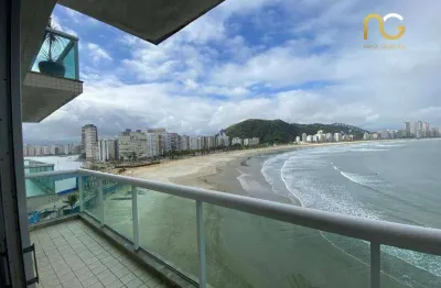 Apartamento alto padrão - vista panoramica do mar - 04 dormitorios - 02 suite - bairro ilha porchat/são vicente-sp