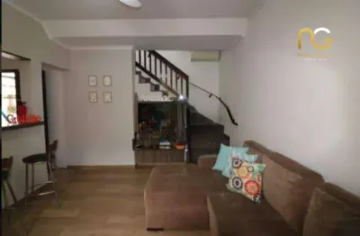 Casa assobradada em condominio - 03 dormitorios - bairro vila cascatinha/são vicente-sp