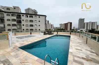 Apartamento com 1 dormitório à venda, 47 m² por r$ 280.000,00 - vilamar - praia grande/sp