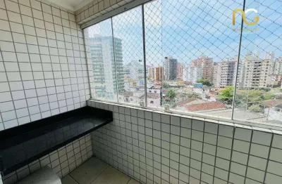 Apartamento com 2 dormitórios à venda, 65 m² por r$ 390.000,00 - vila guilhermina - praia grande/sp