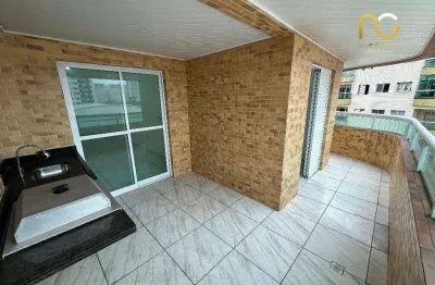 Apartamento com 2 dormitórios à venda, 88 m² por r$ 480.000,00 - caiçara. - praia grande/sp