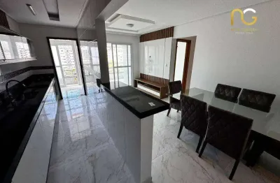 Apartamento com 2 dormitórios à venda, 80 m² por r$ 599.000,00 - vilamar - praia grande/sp